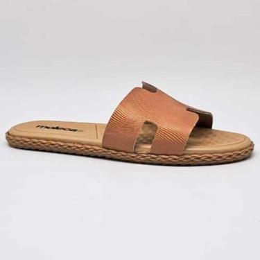 Imagem de Sandália Feminina Moleca Rasteirinha Anatômica Casual Leve Palmilha Ma