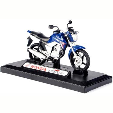 Imagem de Miniatura Moto Honda Cg Titan 150 2014 1:18 California Toys