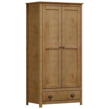 Imagem de Guarda Roupa Solteiro 2 Portas 1 Gaveta Madeira Maciça Mazzaro F06 Fre