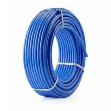 Imagem de Tubo sfera pex água monocamada 32mm azul rolo com 10 metros - EMMETI