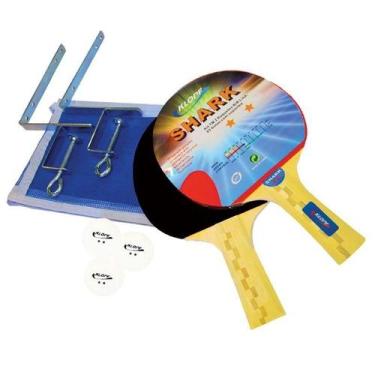 Imagem de Kit Completo De Tênis De Mesa Ping Pong Luxo Klopf Cód 5031