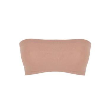 Imagem de Sutiã Faixa sem Aro e sem Bojo Trifil Lingerie - Ref. 3798, Macadâmia,