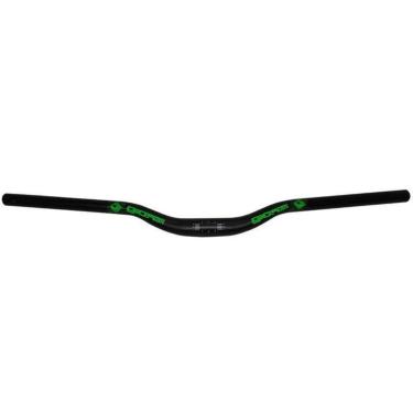 Imagem de Guidão Gios Alumínio 31.8mm 700mm Bicicleta Preto / Verde-Unissex