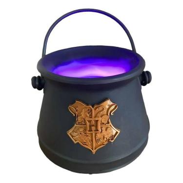 Imagem de Luminária De Mesa Abajur Caldeirão Harry Potter Com Fumaça