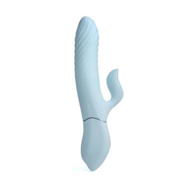 Imagem de Vibrador pulsador rabbit feminino vai-vem super tecnológico