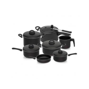 Imagem de Conjunto De Panelas Teflon Super 07 Peças Panela de Pressão - Aluminio