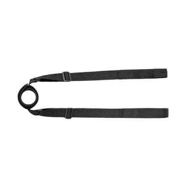 Imagem de oshhni Alça de fixação para rolo de massagem, compacta e multifuncional, com comprimento ajustável para pescoço, pés, cintura e costas.