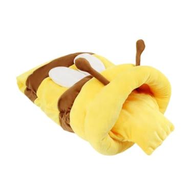 Imagem de Ｂｅｓｇａ Cama em formato de caverna para gatos, estilo pote de mel, desenho animado, cama para animais de estimação, casinha, confortável e macia para gatos, com Almofada