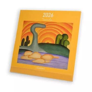 Imagem de Calendário 2026 tarsila do amaral mesa - Teca