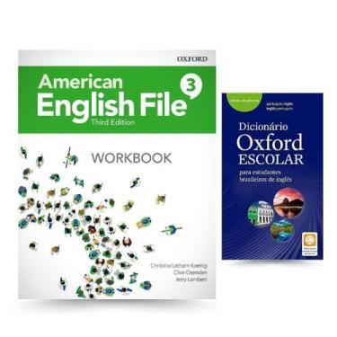 Imagem de Kit: American English File 3 - Workbook - Third Edition + Dicionário O