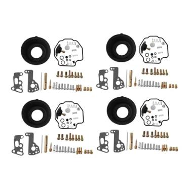 Imagem de Conjunto com 4 para Yamaha V-MAX 1200 1985-2000 VMAX Kit de reparo de carburador de motocicleta