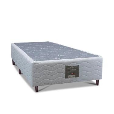 Imagem de Base Box Para Colchão Solteiro Cama Inbox Moderne 26x88x188 Branco