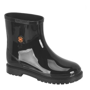 Imagem de Bota Infantil Molekinho Galocha Chuva Impermeável 2876100, 31, Preto