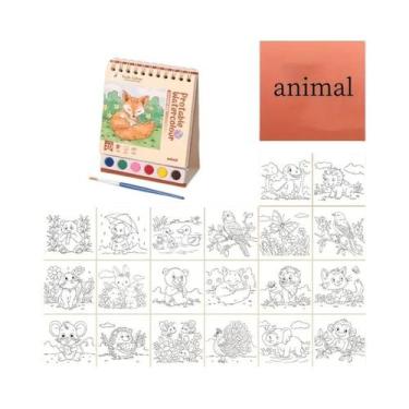 Imagem de Conjunto De Cadernos De Desenho Em Aquarela Com 20 Folhas Para Estudan