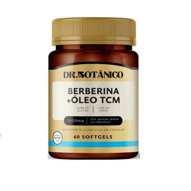 Imagem de BERBERINA + OLEO TCM 1500MG 60 SOFTGELS DR. BOTANICO