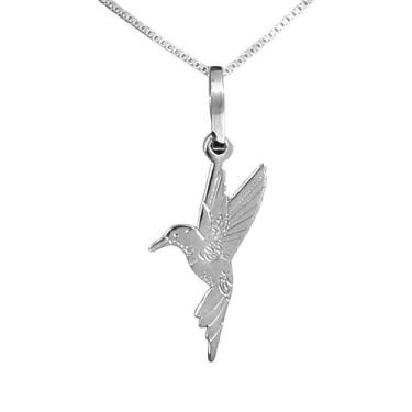 Imagem de Colar Beija-flor Coleção Natureza Prata 925 - Sam Joias