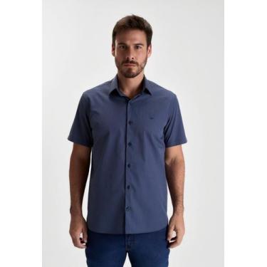 Imagem de Camisa Relaxed Fit Manga Curta Xadrez Mercerizadas - DOCTHOS, 038 petr