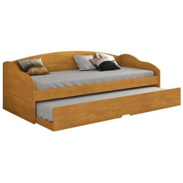 Imagem de Sofa Cama Com Auxiliar Funny Iii Cinamomo Conquista Cinamomo - CONQUIS