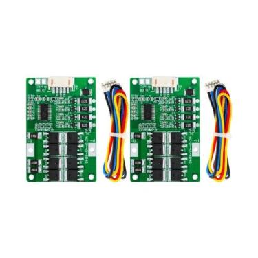 Imagem de BMS Balanceador De Bateria 12V 4S 20A Para Barco Elétrico, Fonte De Al