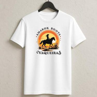 Imagem de Camiseta Feminina 100% Algodão Country Vaqueiras Cowgirl - NoBrand, Br
