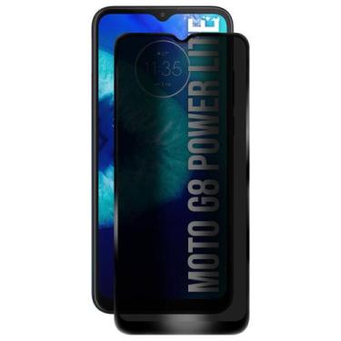 Imagem de Película Privacidade 3d Anti Spy Compativel Moto G8 Power Lite XT2055 