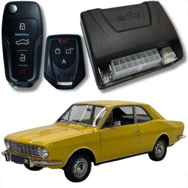 Imagem de Alarme automotivo linha ford com chave canivete e bloqueador veicular 
