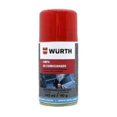Imagem de Higienizador limpa ar condicionado automotivo wurth 145ml Wurth 089376