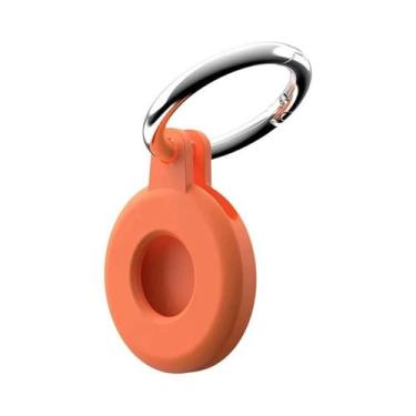 Imagem de Localizador Anti-Perda Para Cães Airtag, Estojo De Silicone Líquido Po