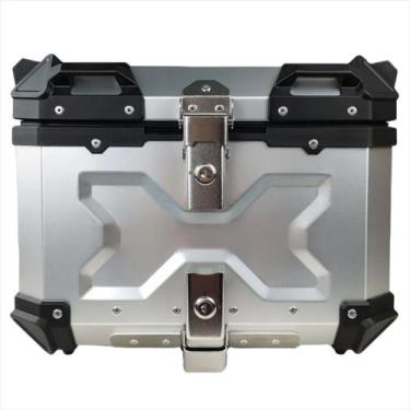 Imagem de Baú de Moto Traseiro Tronos 55L-T-X em Alumínio - Base Universal - 55 