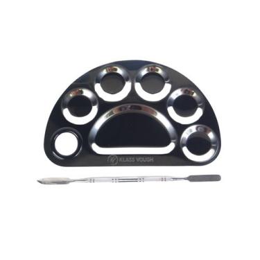 Imagem de Placa com Espátula Inox Pro Makeup Palette Klass Vough