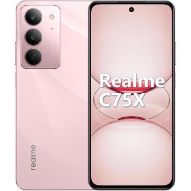 Imagem de Realme C75x 4G 128GB Memória, 6GB RAM, Câmera 50MP, Processador Mediat