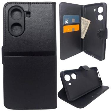 Imagem de Capa Carteira para Xiaomi Poco X7 Pro (Tela de 6.67) Capinha Case Cor:
