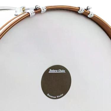 Imagem de Pad de Bumbo Batera Clube Signature Single Black Kevlar heavy pad kick