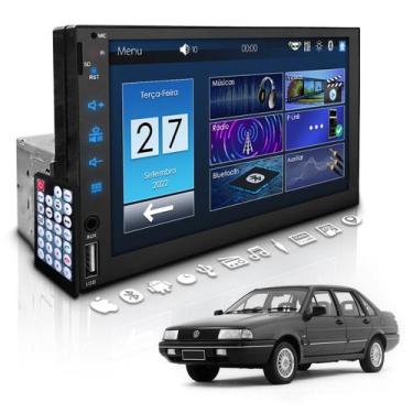 Imagem de Central Multimídia Universal 1 Din Mp5 Bt Espelha Dvd Volkswagen Santa