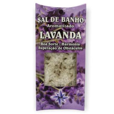 Imagem de Sal de Banho Aromatizado Lavanda  100 G - Lua Mistica