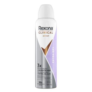 Imagem de Desodorante Antitranspirante Feminino Rexona Clinical Extra Dry 150ml
