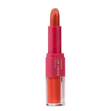 Imagem de Batom duo lip twice lt10 ruby rose