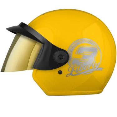 Imagem de Capacete aberto pro tork liberty 3 solid, AMARELO, 60