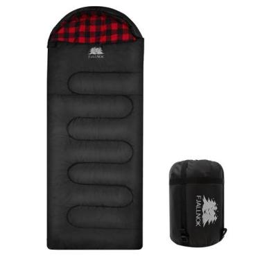 Imagem de Saco de Dormir FJALLNOK 229x91cm Algodão Impermeável