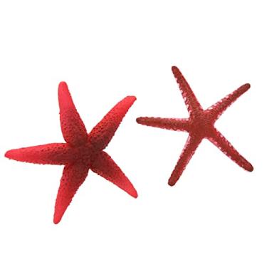 Imagem de GLOGLOW Estrela do mar luminosa simulação, estrela do mar decorativa móvel para aquário para aquário