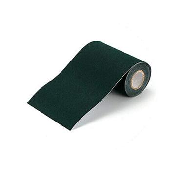 Imagem de BE-TOOL Grama aritificial, 1 peça fita de grama artificial preta autoadesiva sintética para fixação de juntas tapete de gramado verde, grama falsa (15 cm 20 m)