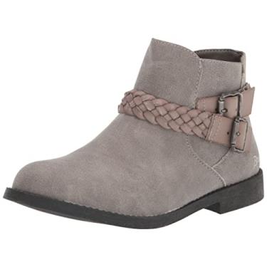 Imagem de Blowfish Malibu Bota de cano curto unissex infantil Keepsake-k, Garimpeiro cinza fumê, 5 Big Kid