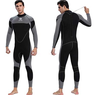 Imagem de Tingpai Homens m prene Wetsuit Surf Natação Mergulho Suit Wet Suit