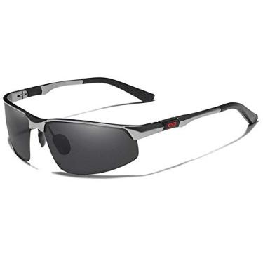 Imagem de Óculos de Sol Masculino Esportivo Kingseven Proteção Polarizados UV400 Gradiente N9121HF1 (C2)