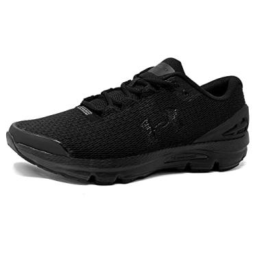 Imagem de Under Armour Charged Gemini 2020 Tênis de corrida masculino, Preto/Preto 002, 43