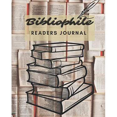 Imagem de Bibliophile Readers Journal: Gifts for Book Lovers / Reading Notebook journal for men and woman 100 Spacious Record Pages /cute penguin & Books design/ Reading Log Books and Jounrals /