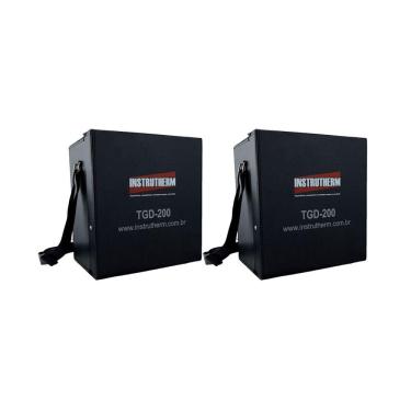 Imagem de Kit 2 Estojo Es-04 Transporte Utilizado Medidor Stress Térmico Tgd-200 Instrutherm