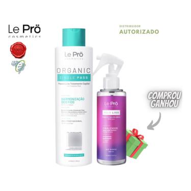 Imagem de Kit Organic 1l + Finalizador Mais Liso Le Pro Cosmetics
