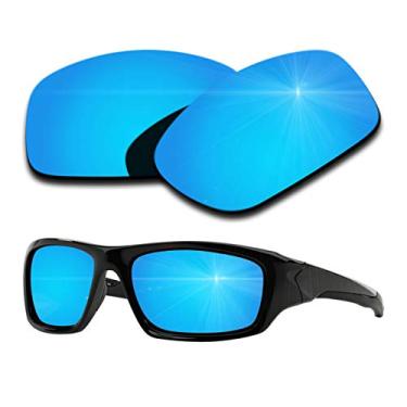 Imagem de Lentes de reposição polarizadas para Oakley Tincan - Revestimento espelhado azul gelo
