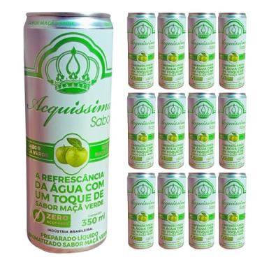 Imagem de Kit 12 Un Acquissima Água Saborizada Sabor Maçã Verde, Bebida Refrescante, Alternativa Saudável aos Refrigerantes